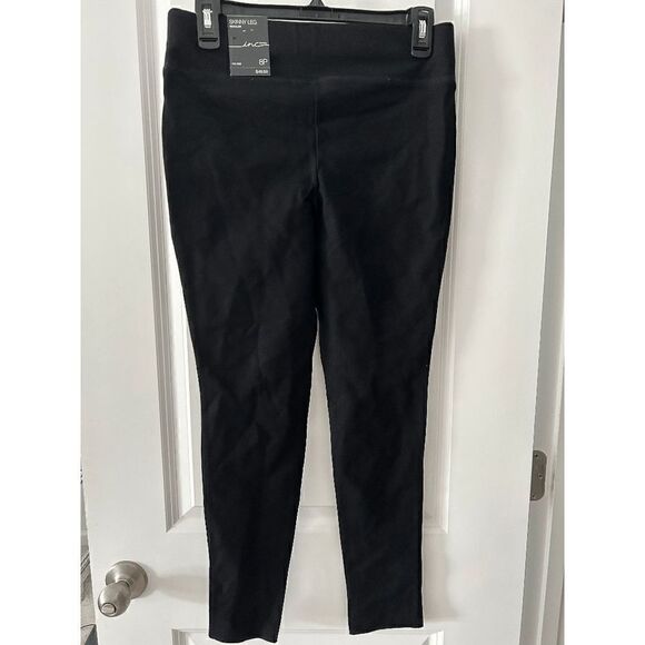 I.N.C. INTERNATIONAL CONCEPTS Women's Pull-On Ponte Black leggings 8P - Picture 5 of 6